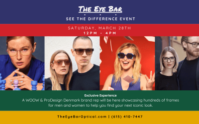The Eye Bar Is Hosting an Exclusive Eyewear Event in Murfreesboro, TN — and You’re Invited